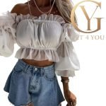 Дамски дънкови къси панталони КОД 2002 - Image 3