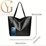 Dámská kabelka CODE Urban Croco CODE 8003 - Image 4