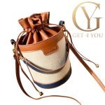 Geantă tip găleată din pânză pentru femei COD 8011