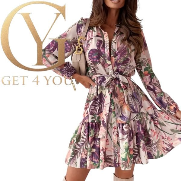 Дамска рокля КОД 6007