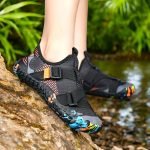 Pánská rychleschnoucí prodyšná turistická obuv - boty Aqua -