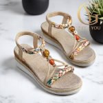 Sandale pentru femei "Boho Sunset"-90002 - imagine 2