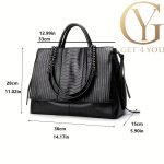 Geantă pentru femei Black Royal CODE 8002 - imagine 5