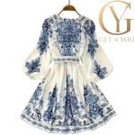 Дамска рокля КОД 6002 - Image 3