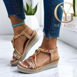 Sandale pentru femei "Boho Sunset"-90002 - imagine 3