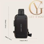 Pánská taška ANTI-THEFT Urban Sling CODE 9006 - Image 3