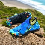 Pánská rychleschnoucí prodyšná turistická obuv - boty Aqua - - Image 4